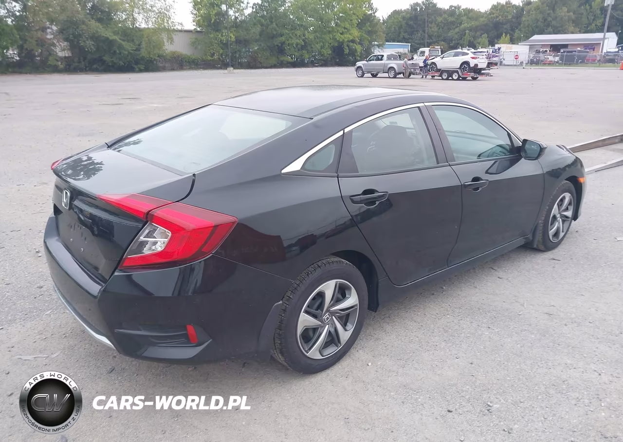 2020 Honda Civic Lx VIN:2HGFC2F64LH594490 - 4