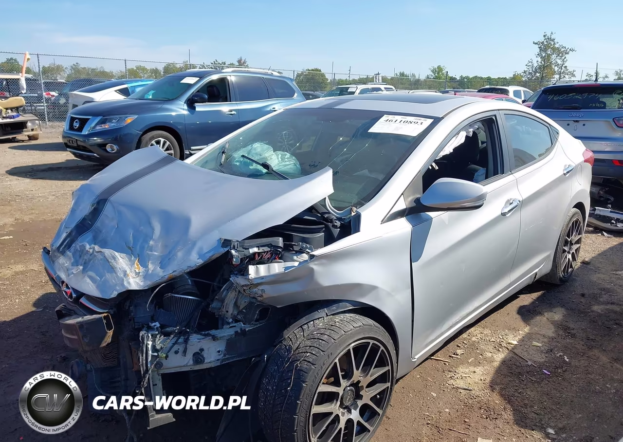 2013 Hyundai Elantra Limited VIN:KMHDH4AE8DU506357 - 2