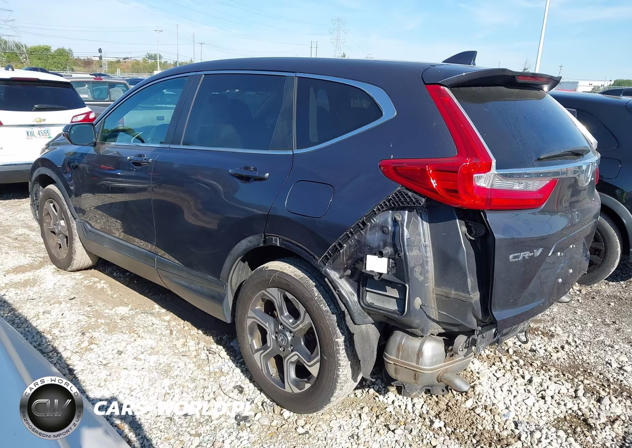 2017 Honda Cr-V Ex-L-Ex-L Navi VIN:5J6RW2H89HL028797 - 3