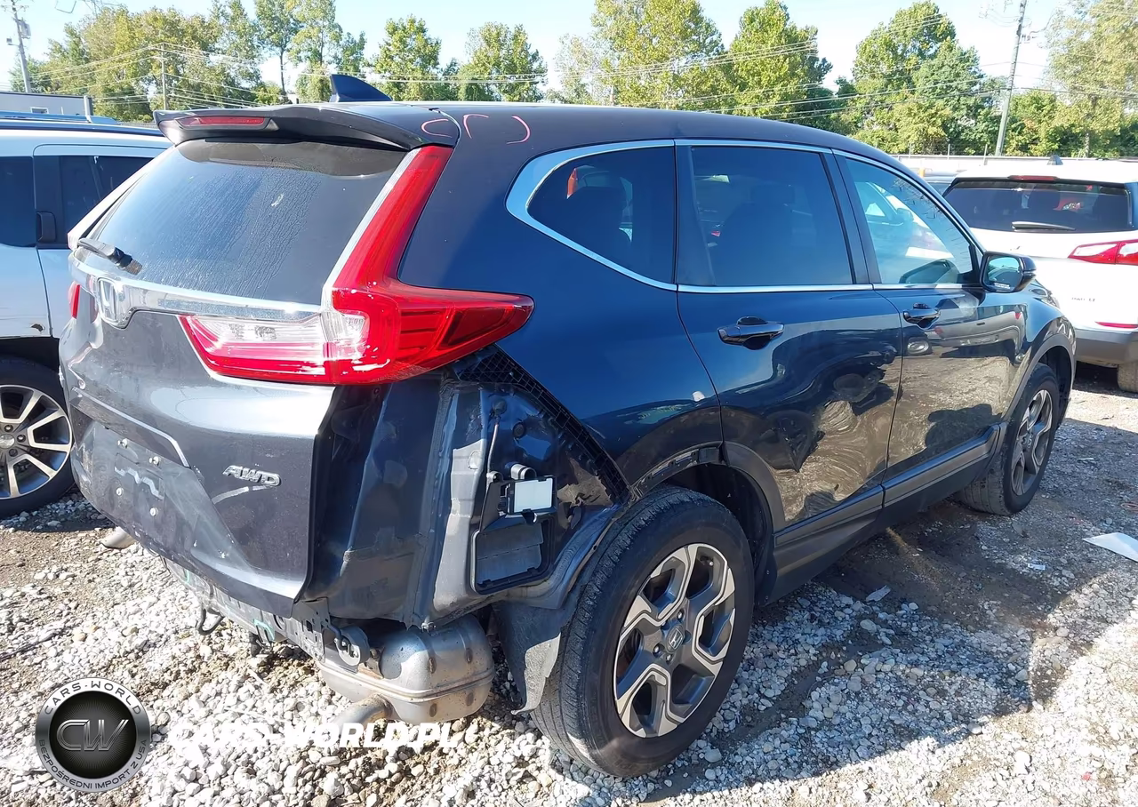 2017 Honda Cr-V Ex-L-Ex-L Navi VIN:5J6RW2H89HL028797 - 4