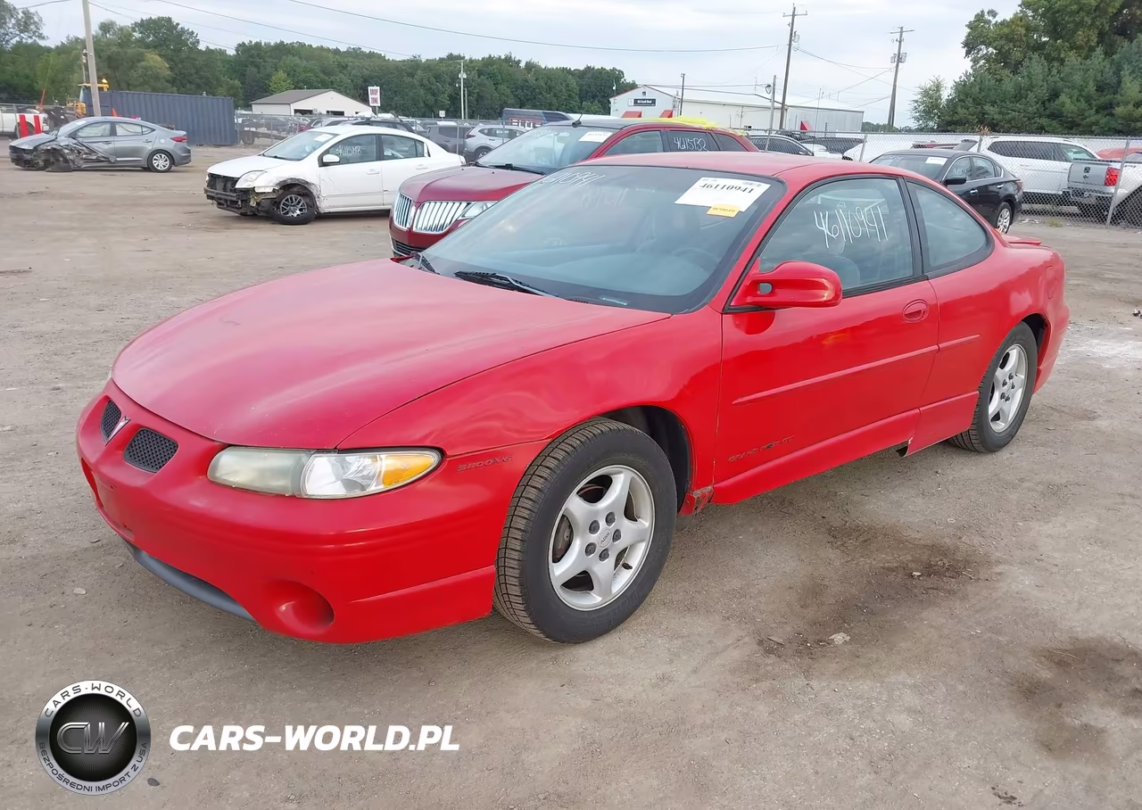 1998 Pontiac Grand Prix Gt VIN:1G2WP12K1WF237388 - 2