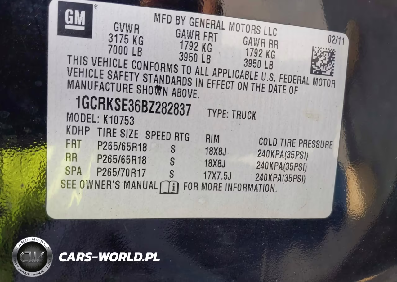 2011 Chevrolet Silverado 1500 Lt VIN:1GCRKSE36BZ282837 - 9