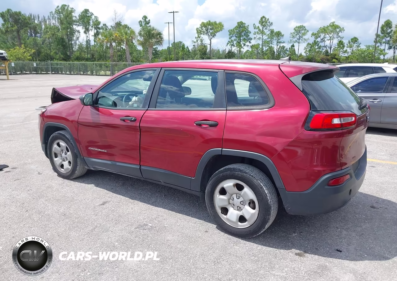 2017 Jeep Cherokee Sport Fwd VIN:1C4PJLAB8HW502776 - 3