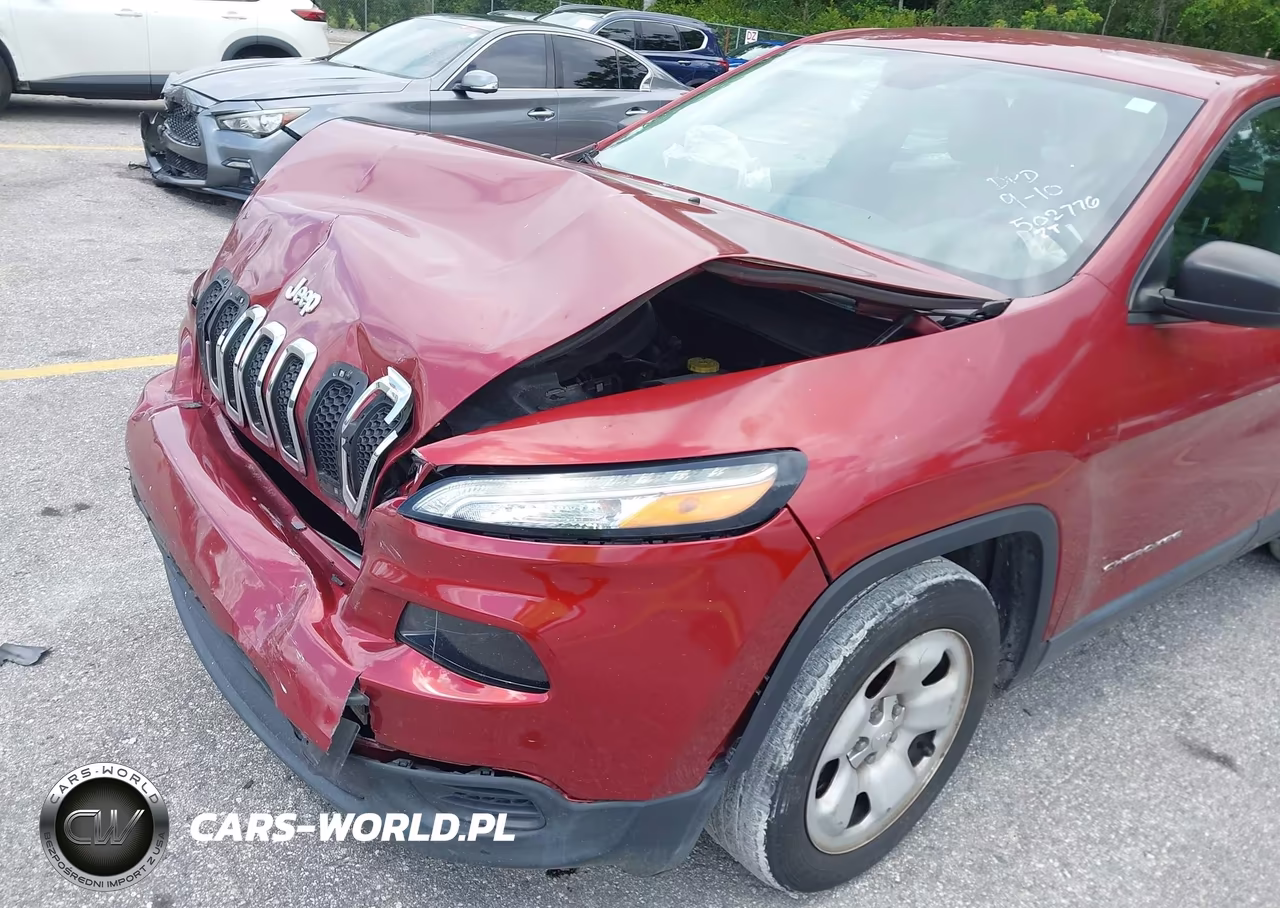 2017 Jeep Cherokee Sport Fwd VIN:1C4PJLAB8HW502776 - 6
