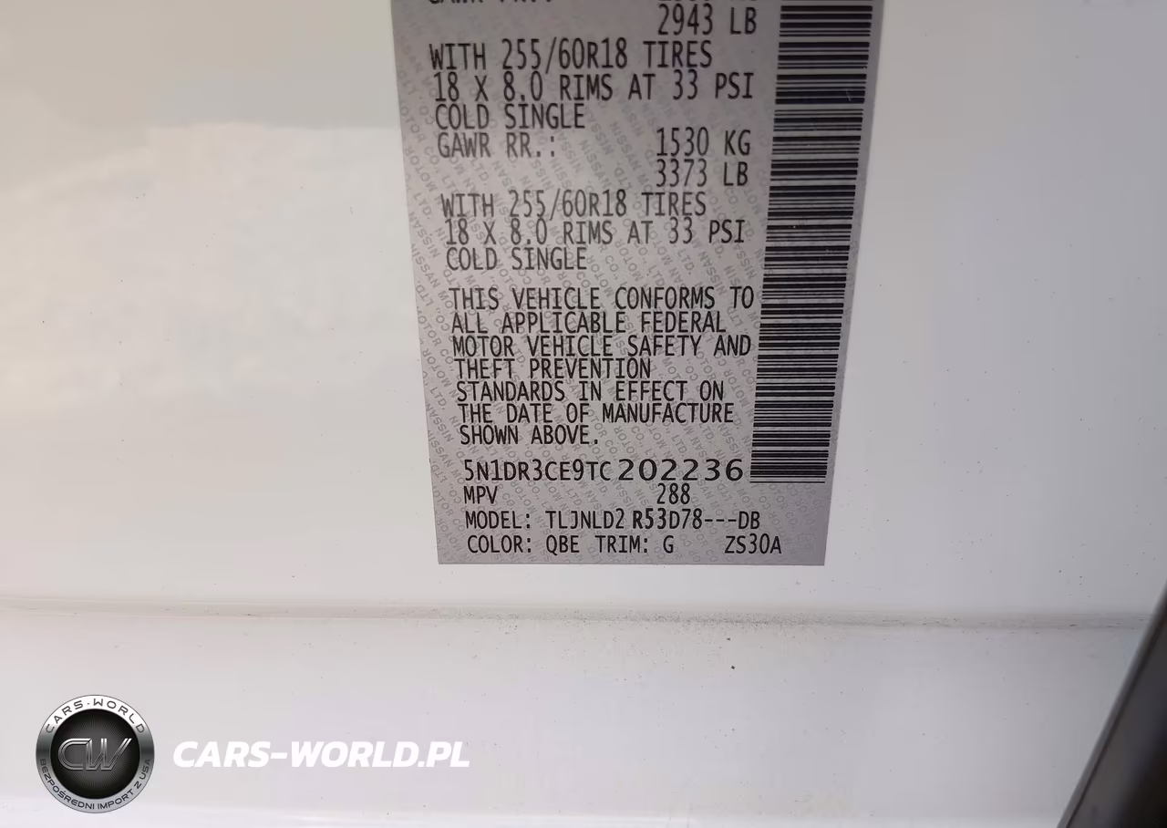 2026 Nissan Pathfinder Sl VIN:5N1DR3CE9TC202236 - 9