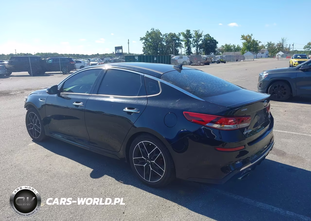 2020 Kia Optima Sx Turbo VIN:5XXGW4L23LG434384 - 3