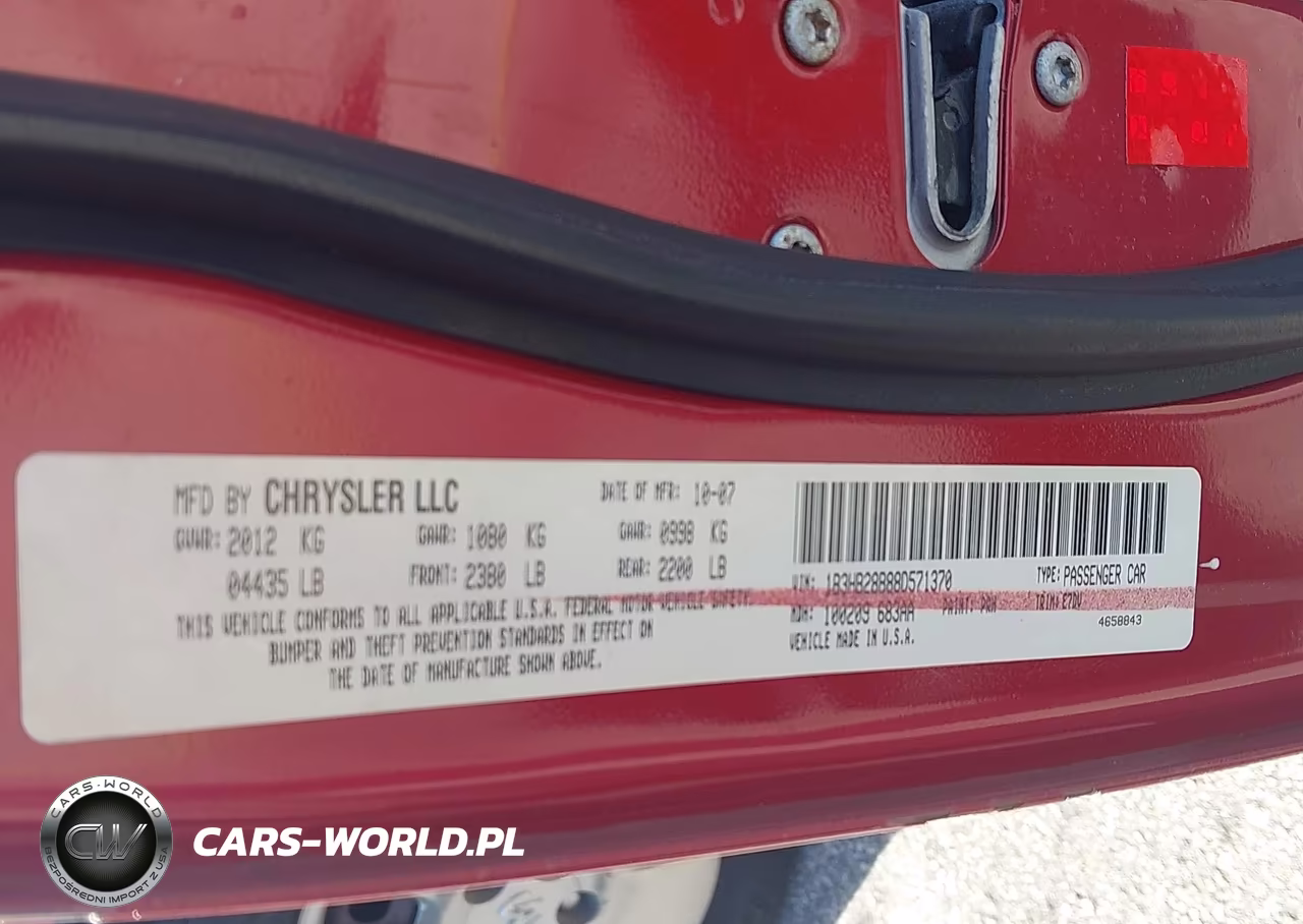 2008 Dodge Caliber Se VIN:1B3HB28B88D571370 - 9