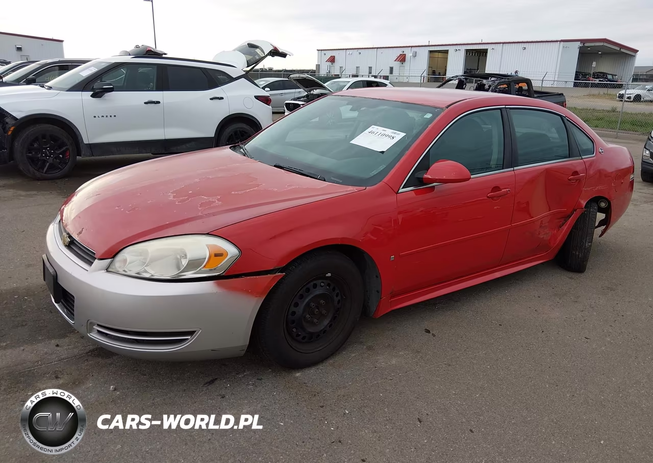 2009 Chevrolet Impala Ls VIN:2G1WB57K091231693 - 2