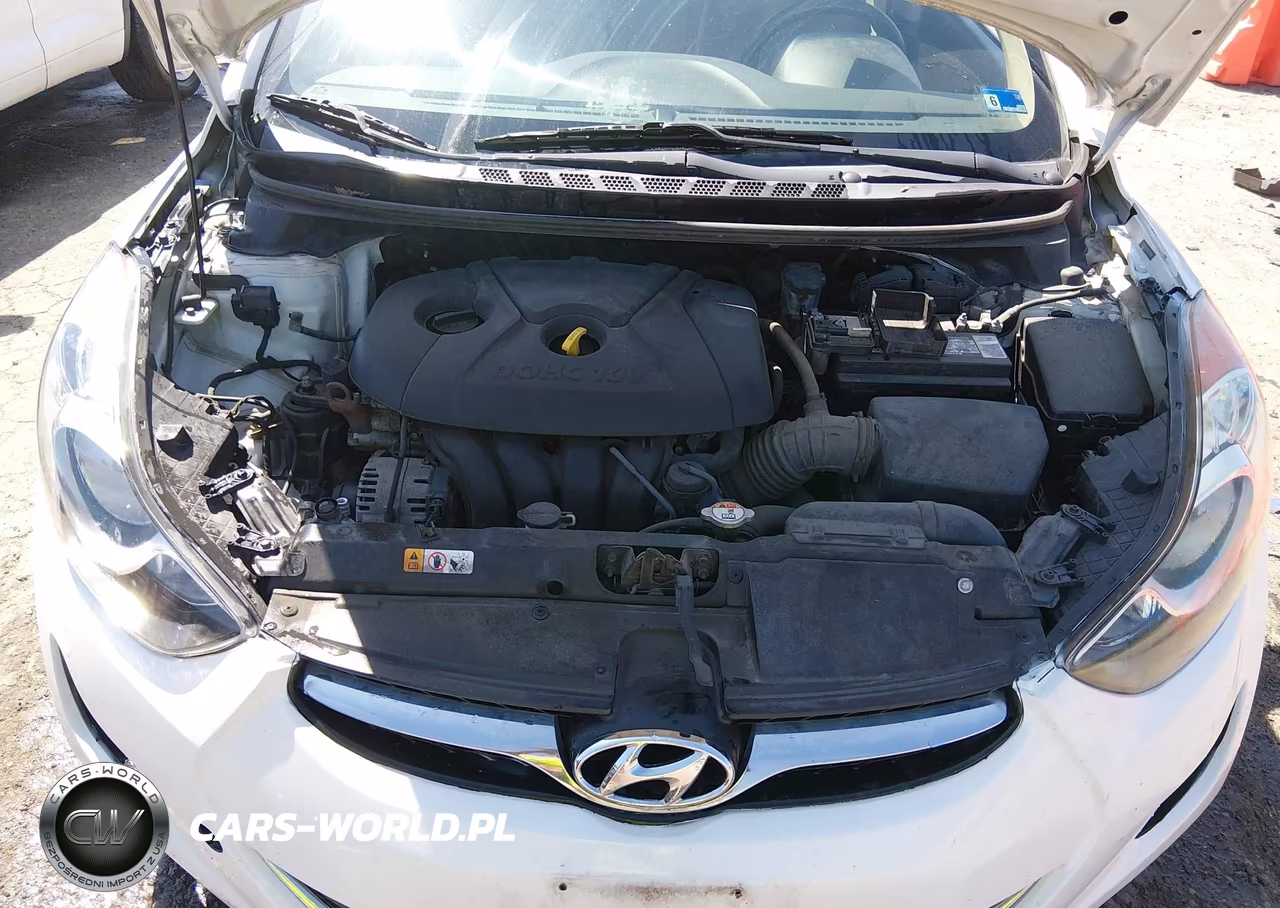 2013 Hyundai Elantra Gls VIN:5NPDH4AE9DH312919 - 10