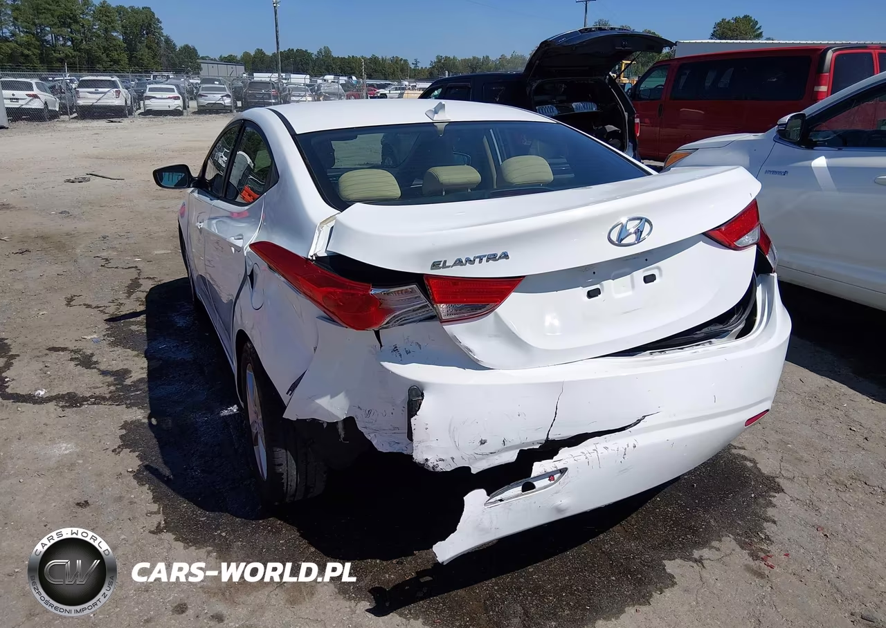 2013 Hyundai Elantra Gls VIN:5NPDH4AE9DH312919 - 6