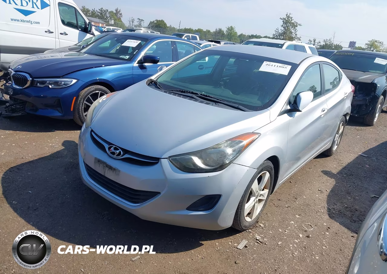 2011 Hyundai Elantra Gls VIN:5NPDH4AEXBH054228 - 2