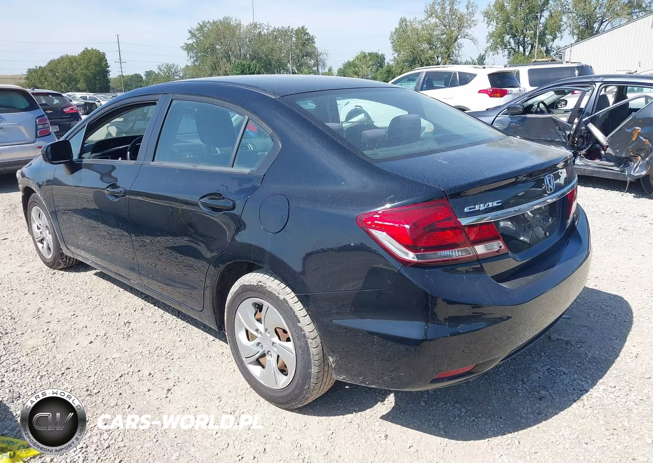 2015 Honda Civic Lx VIN:19XFB2F52FE083501 - 3