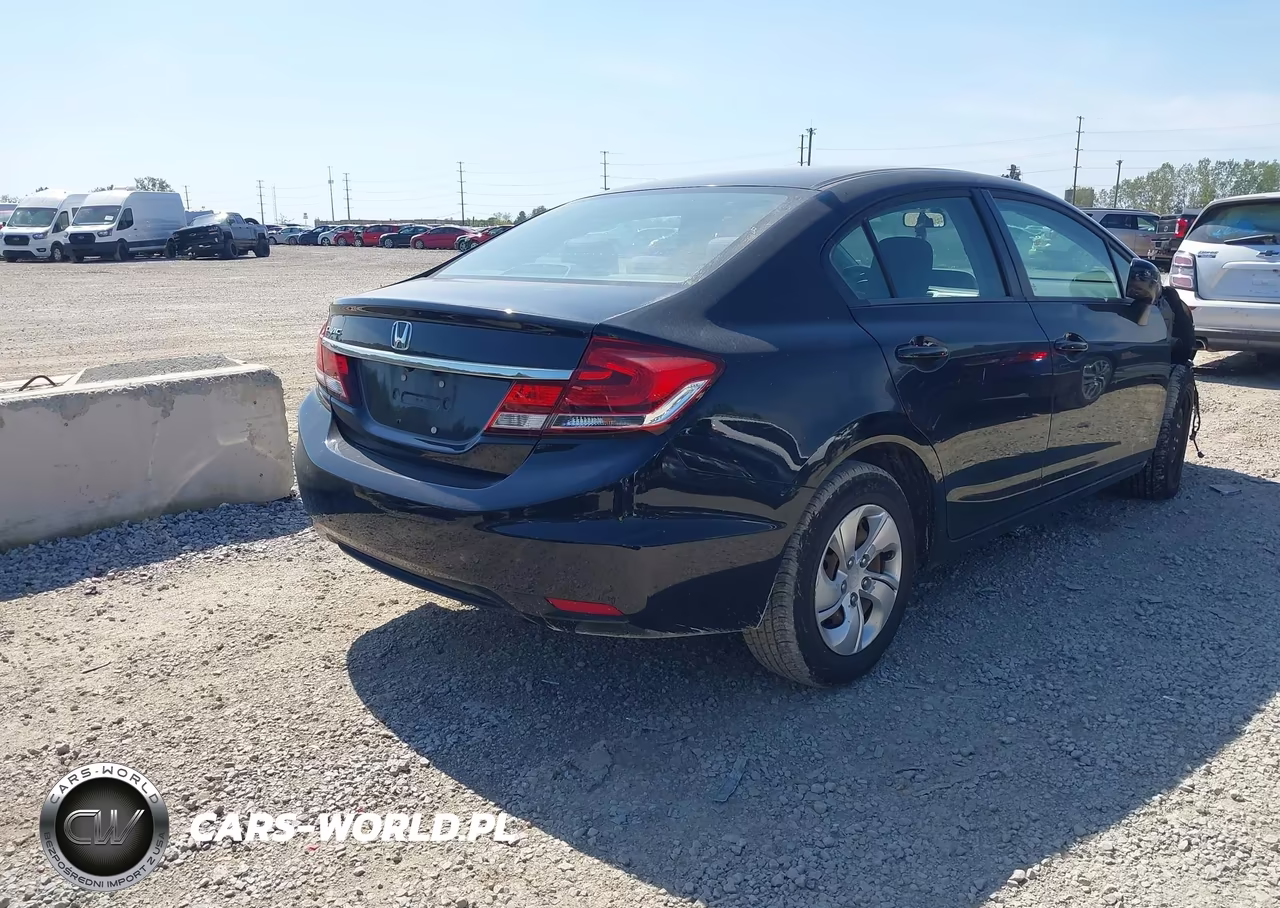 2015 Honda Civic Lx VIN:19XFB2F52FE083501 - 4