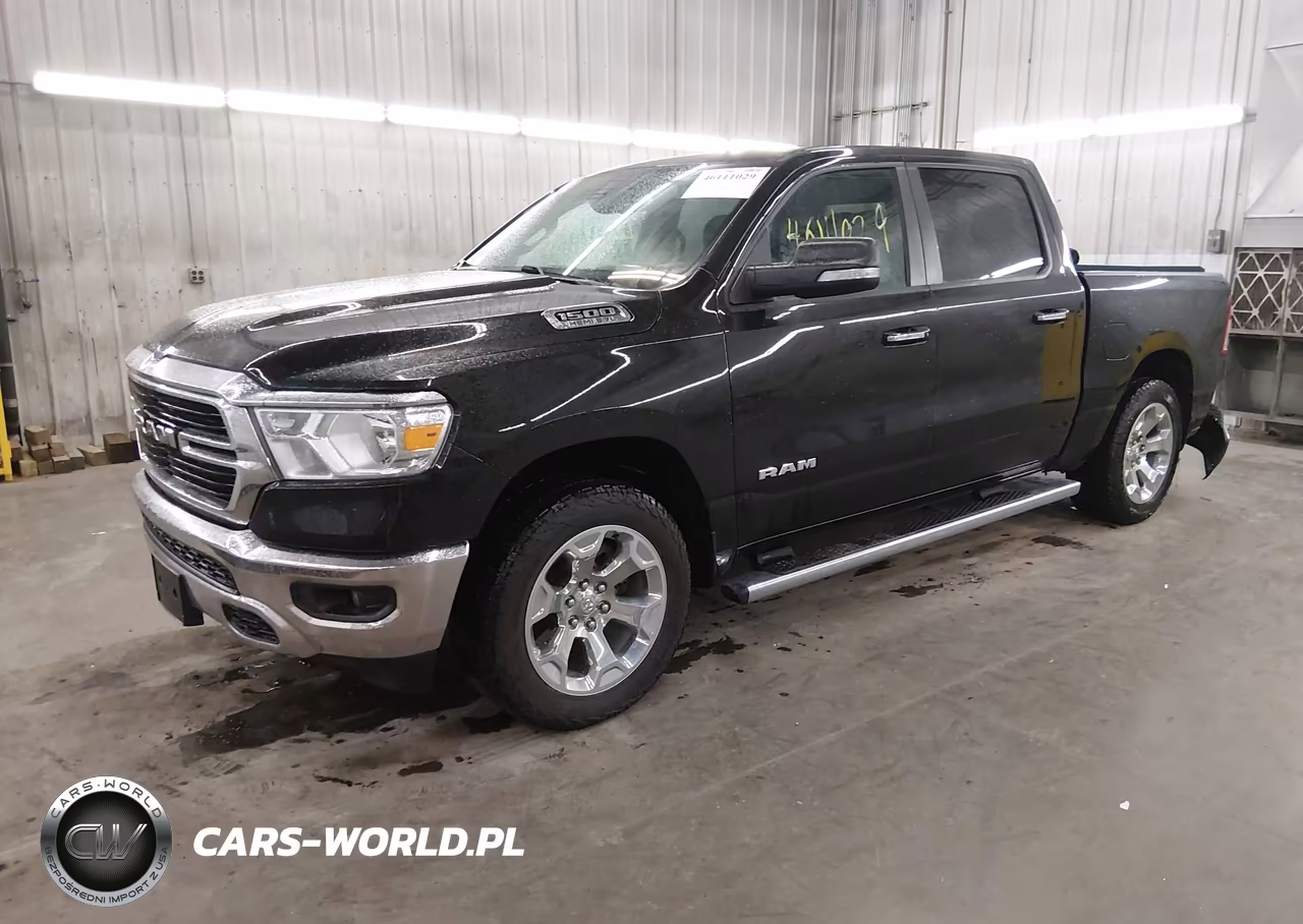 2019 Ram 1500 Big Horn-Lone Star 4X4 5'7 Box VIN:1C6SRFFT9KN644287 - 2
