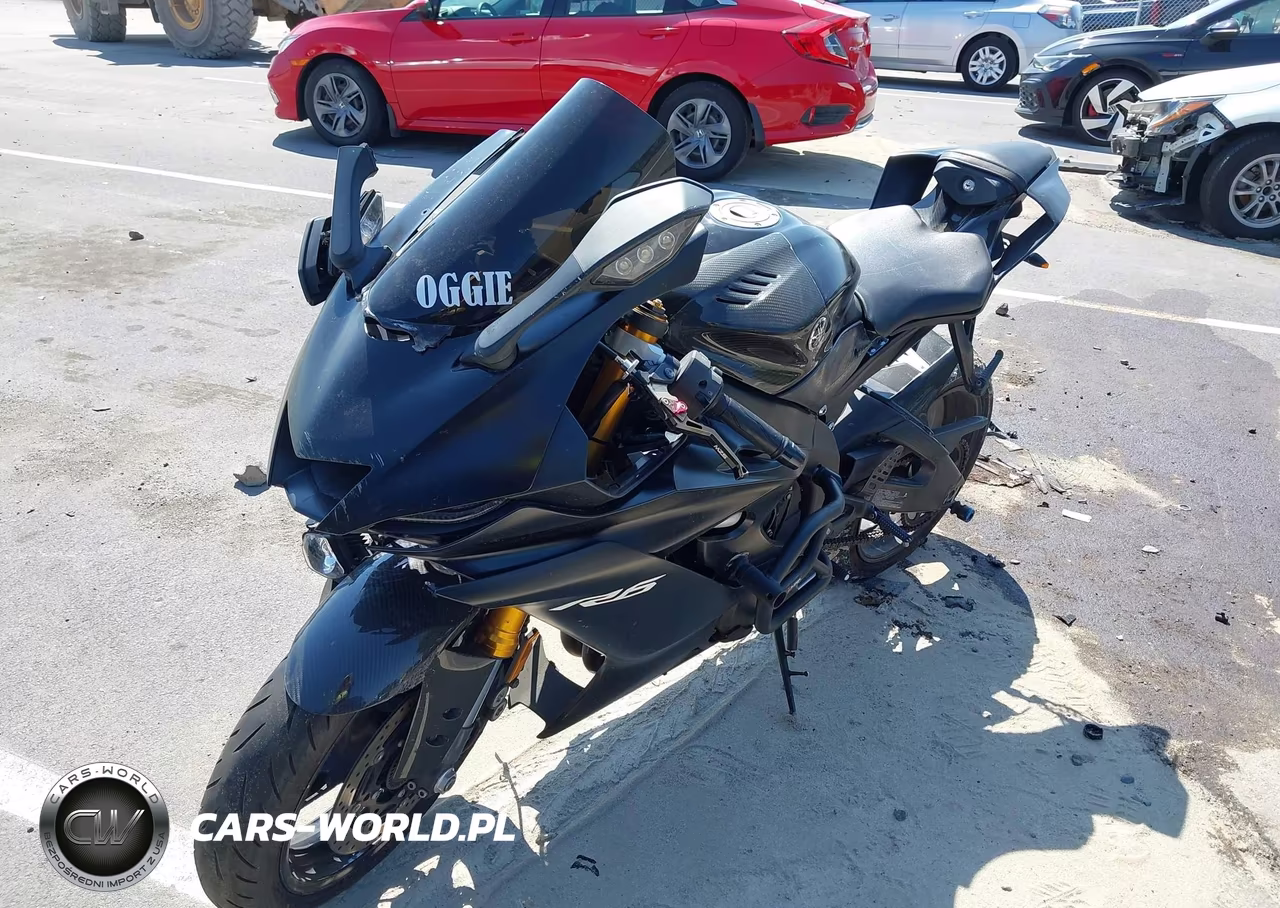 2017 Yamaha Yzfr6 C VIN:JYARJ28Y5HA000961 - 2