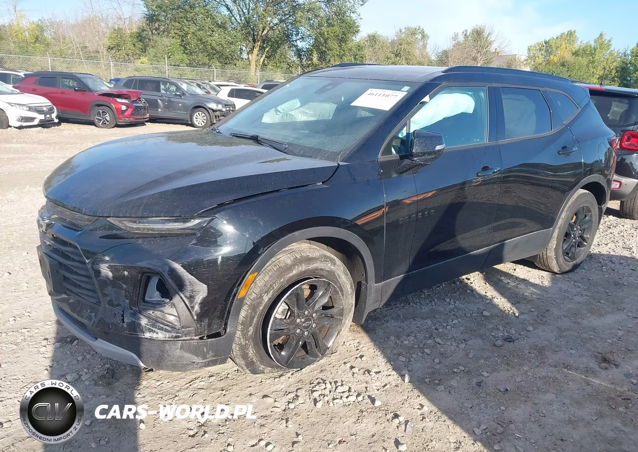 2021 Chevrolet Blazer Awd 2Lt VIN:3GNKBHRS2MS541966 - 2