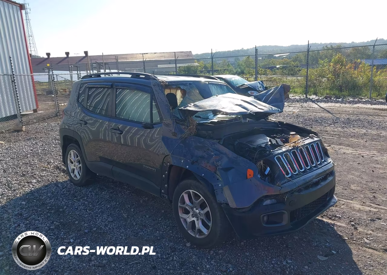 2016 Jeep Renegade Latitude VIN:ZACCJBBT5GPE39101 - 1