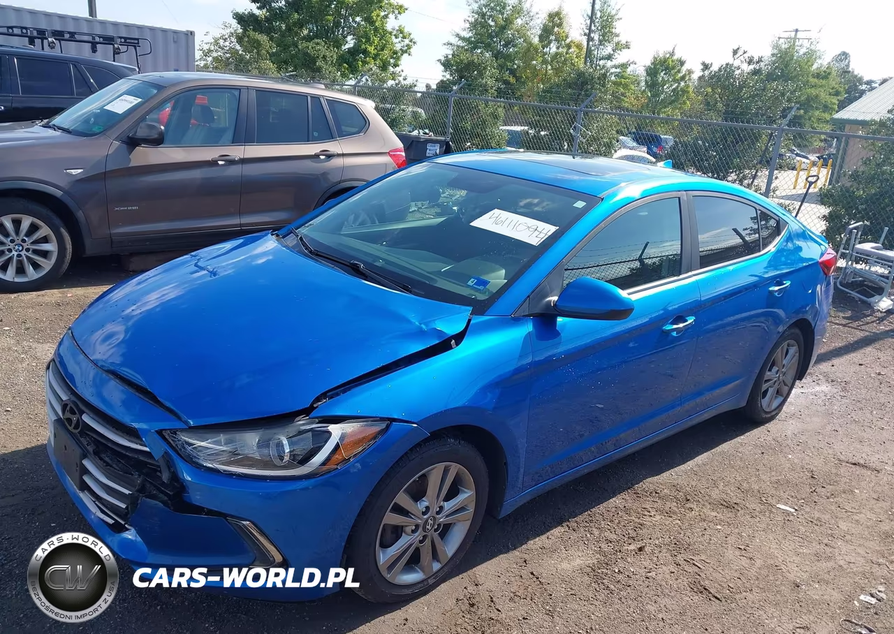 2017 Hyundai Elantra Value Edition VIN:KMHD84LF8HU369108 - 2
