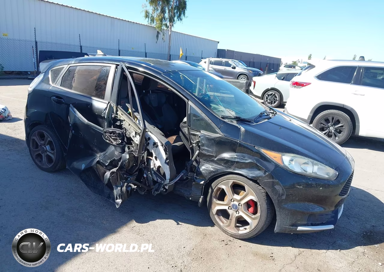 2019 Ford Fiesta St VIN:3FADP4GX0KM166239 - 1
