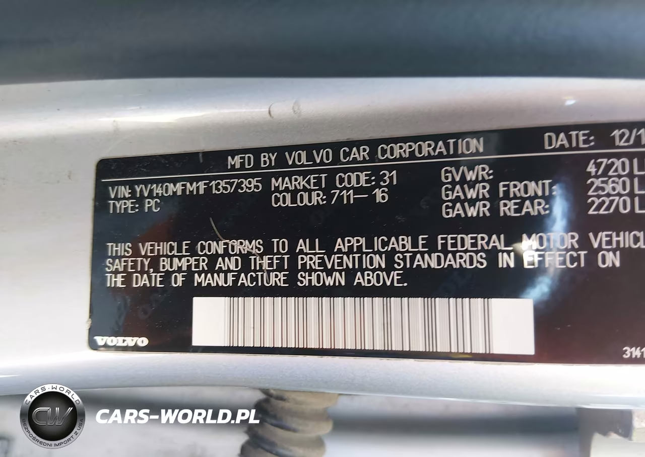 2015 Volvo S60 T5 Platinum VIN:YV140MFM1F1357395 - 9