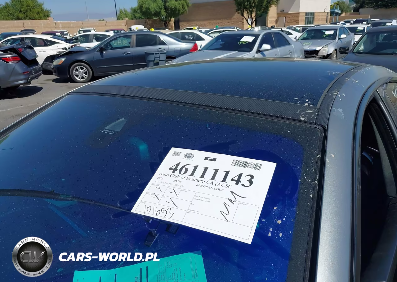 2013 BMW 640I Gran Coupe VIN:WBA6A0C51DDZ04191 - 18