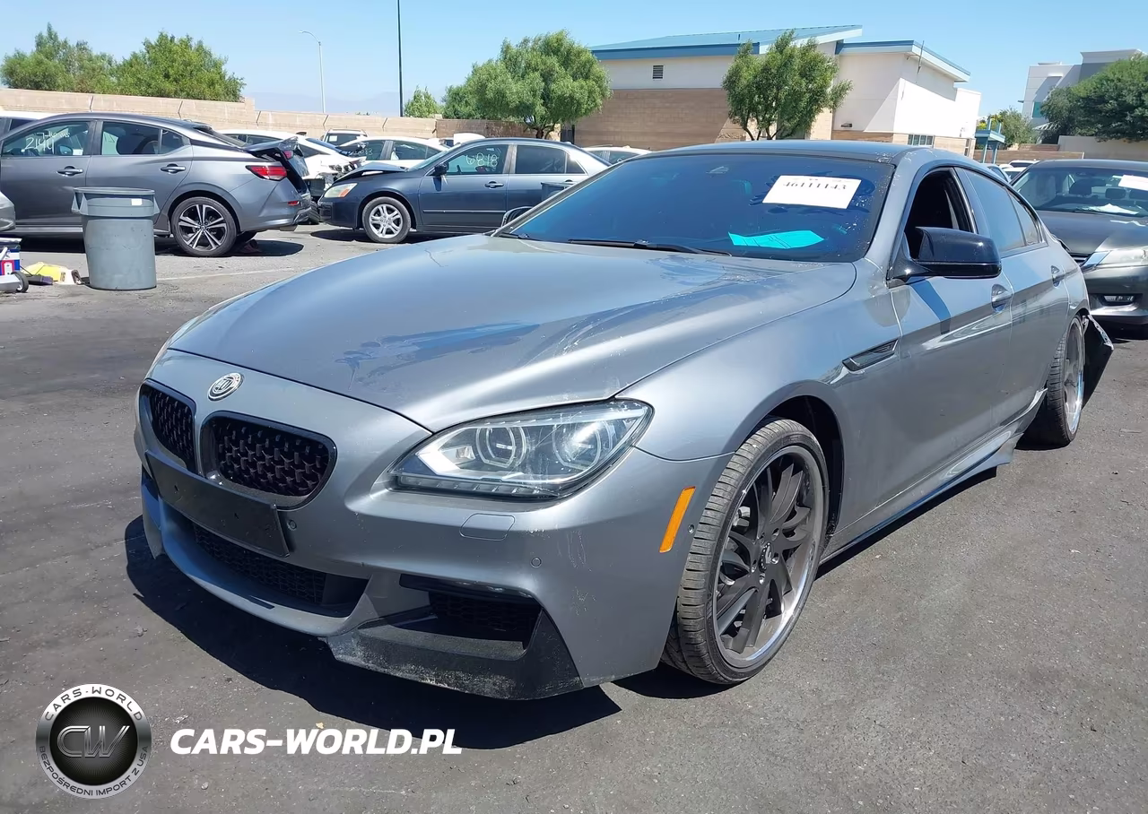 2013 BMW 640I Gran Coupe VIN:WBA6A0C51DDZ04191 - 2