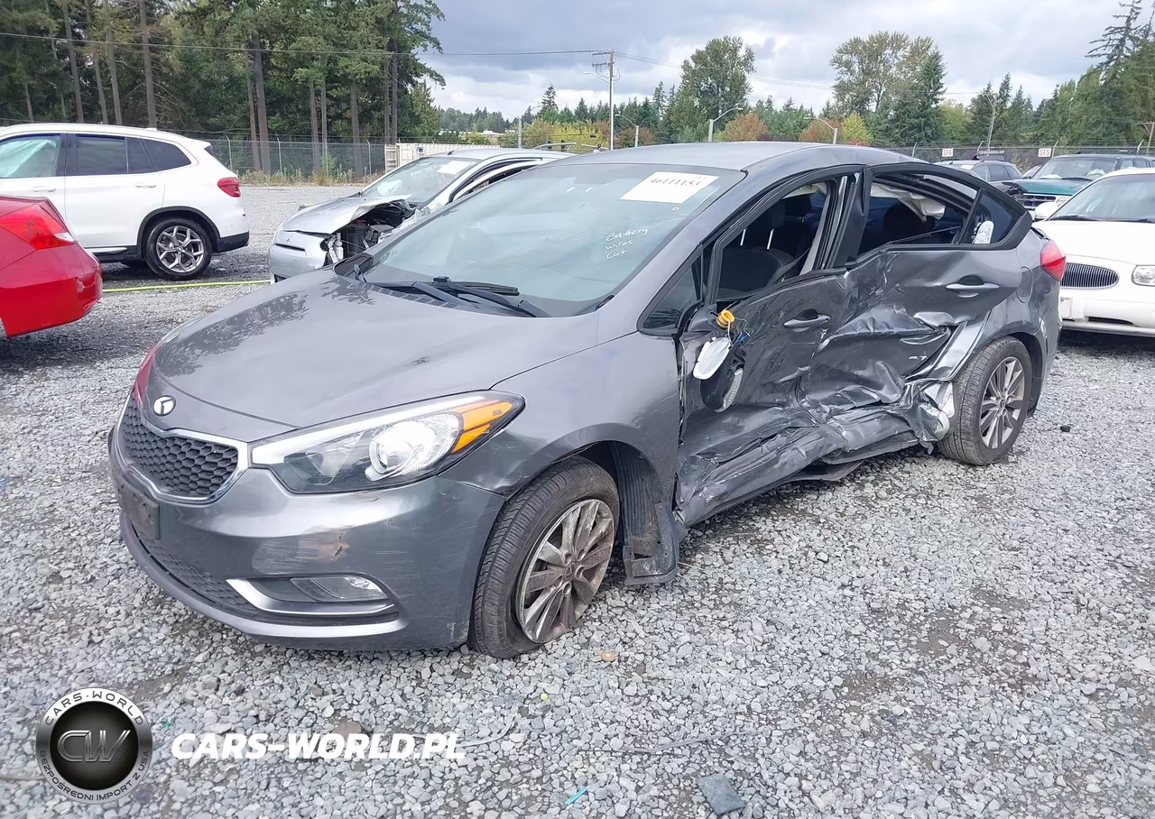 2016 Kia Forte Lx VIN:KNAFX4A62G5462828 - 2