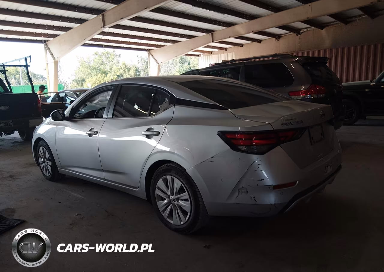 2023 Nissan Sentra S Xtronic Cvt VIN:3N1AB8BV4PY297508 - 3