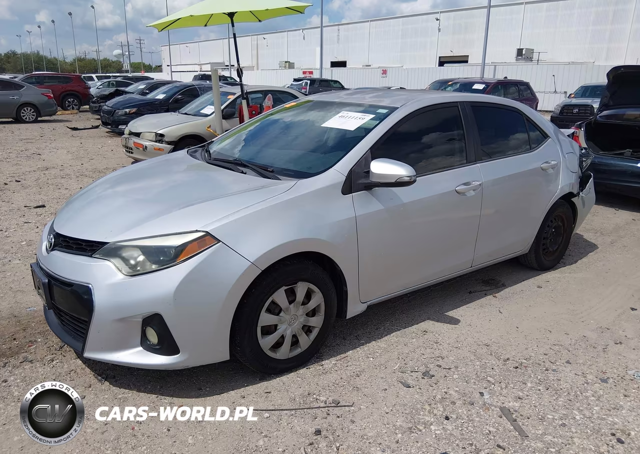 2015 Toyota Corolla S Plus VIN:5YFBURHE0FP216558 - 2