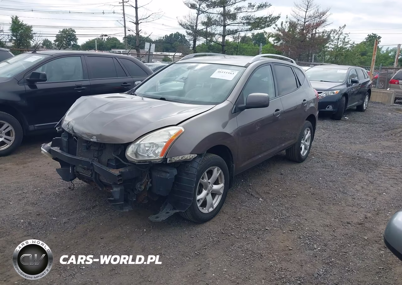 2009 Nissan Rogue Sl VIN:JN8AS58V39W186840 - 2