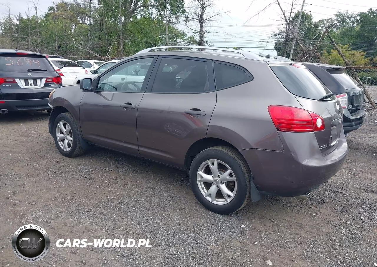 2009 Nissan Rogue Sl VIN:JN8AS58V39W186840 - 3