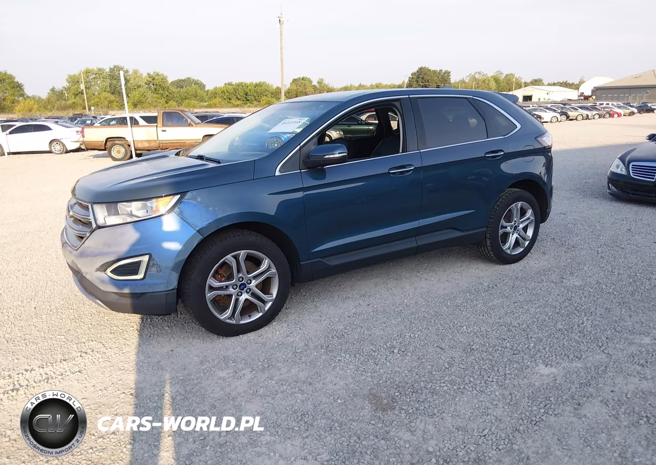 2016 Ford Edge Titanium VIN:2FMPK4K91GBB22026 - 2