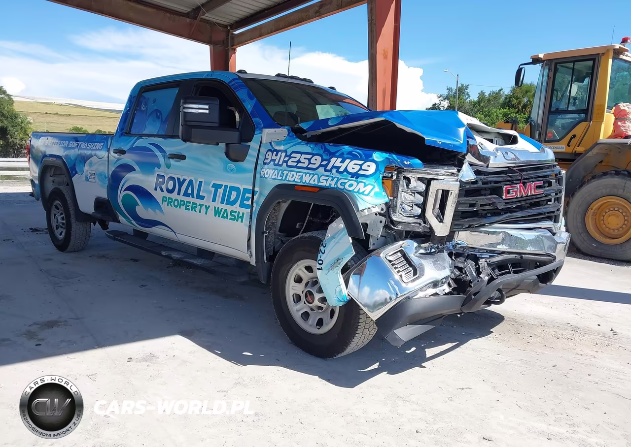 2022 GMC Sierra 3500Hd 4Wd Long Bed Pro VIN:1GT49SE71NF362352 - 1