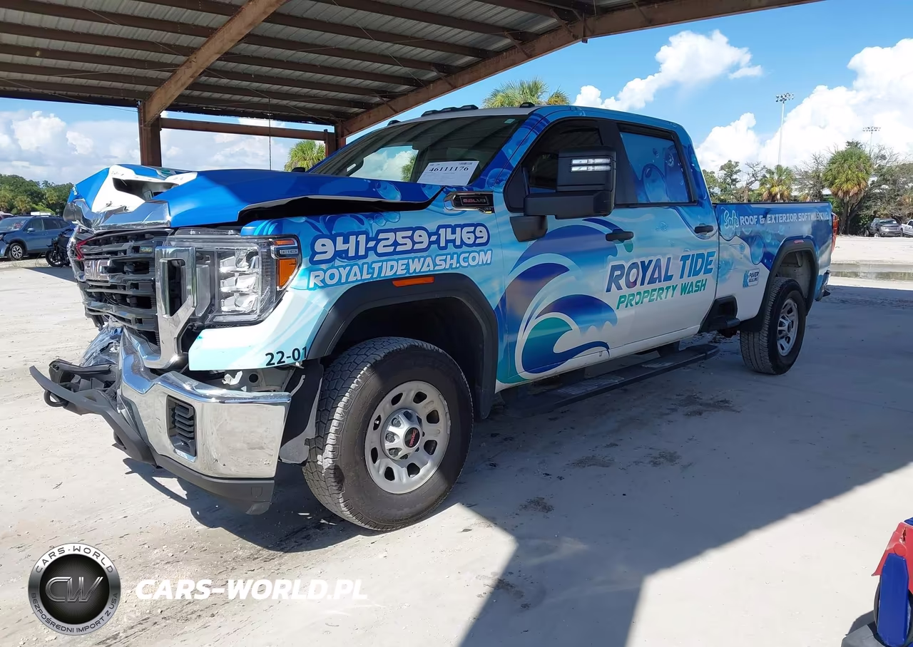 2022 GMC Sierra 3500Hd 4Wd Long Bed Pro VIN:1GT49SE71NF362352 - 2