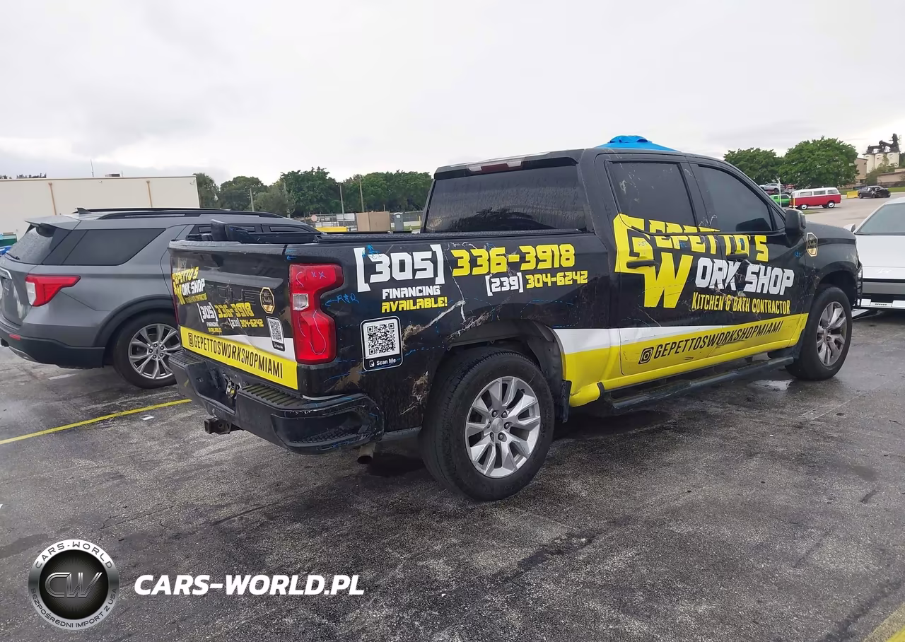 2020 Chevrolet Silverado 1500 2Wd Short Bed Custom VIN:3GCPWBEH0LG113941 - 4