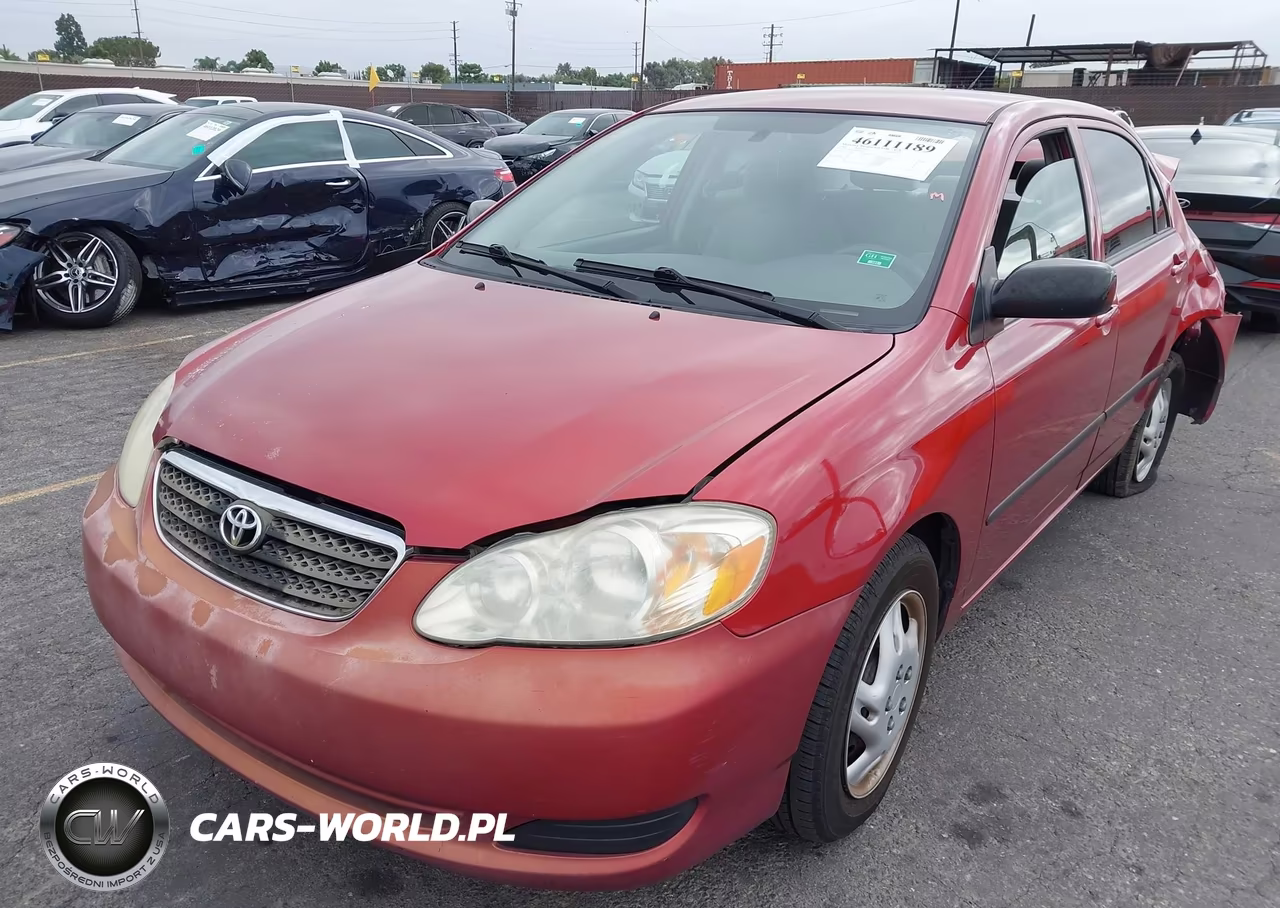2008 Toyota Corolla Ce VIN:1NXBR32E38Z943587 - 2