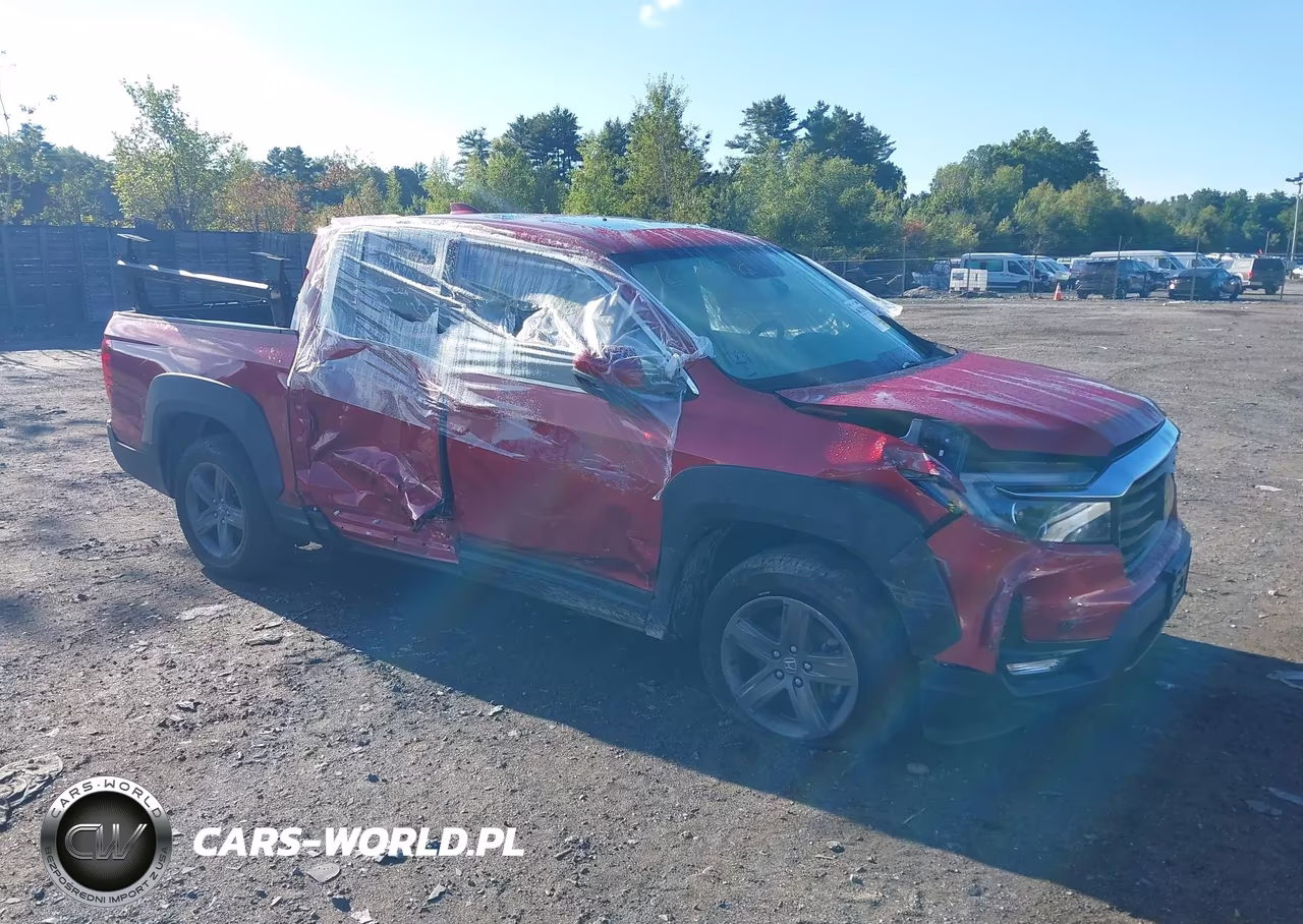2022 Honda Ridgeline Rtl-E VIN:5FPYK3F76NB502546 - 1