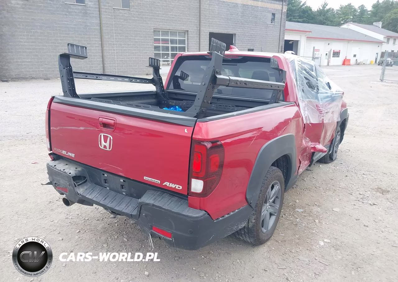 2022 Honda Ridgeline Rtl-E VIN:5FPYK3F76NB502546 - 4