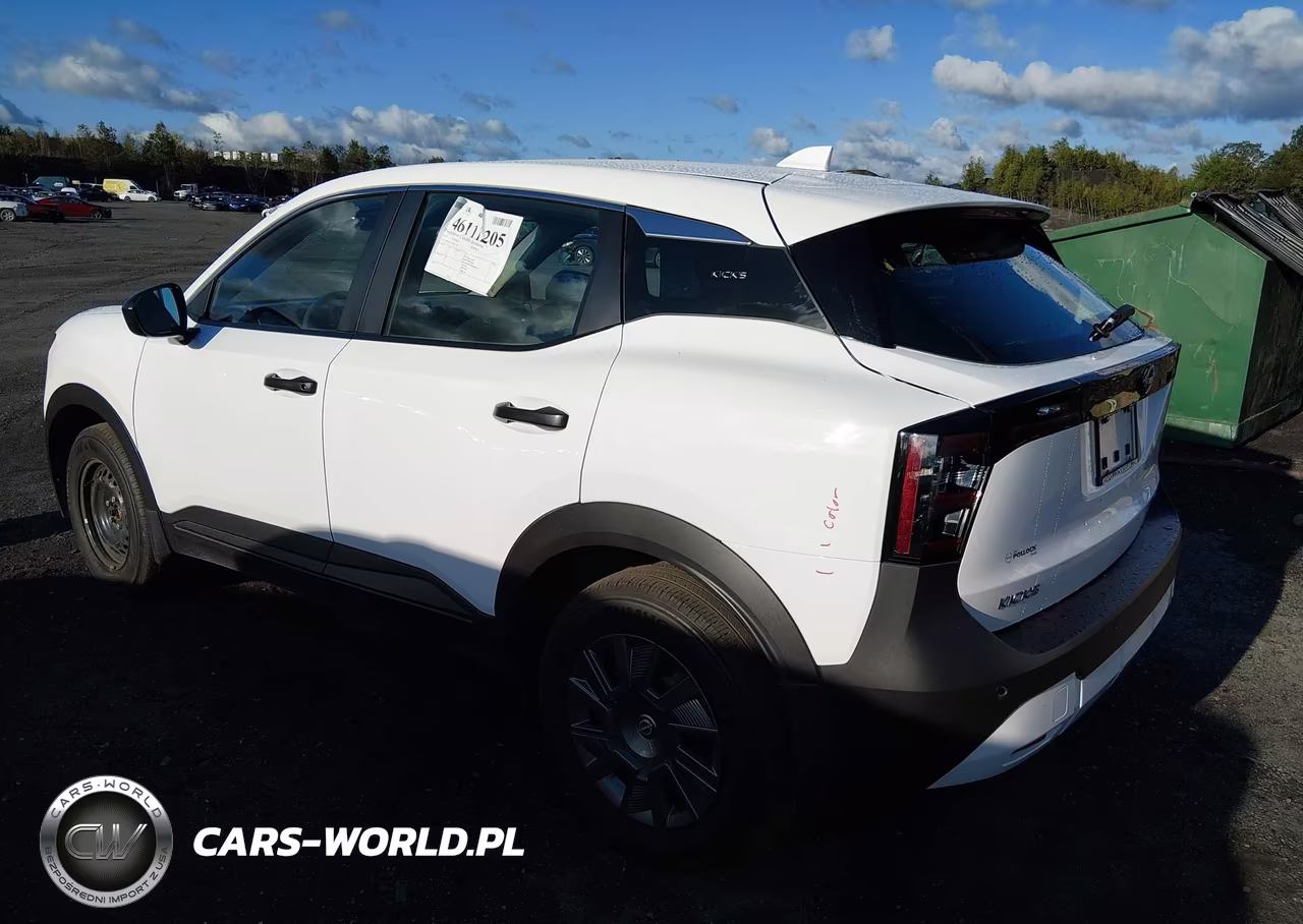 2025 Nissan Kicks S Intelligent Awd VIN:3N8AP6BB3SL379278 - 3