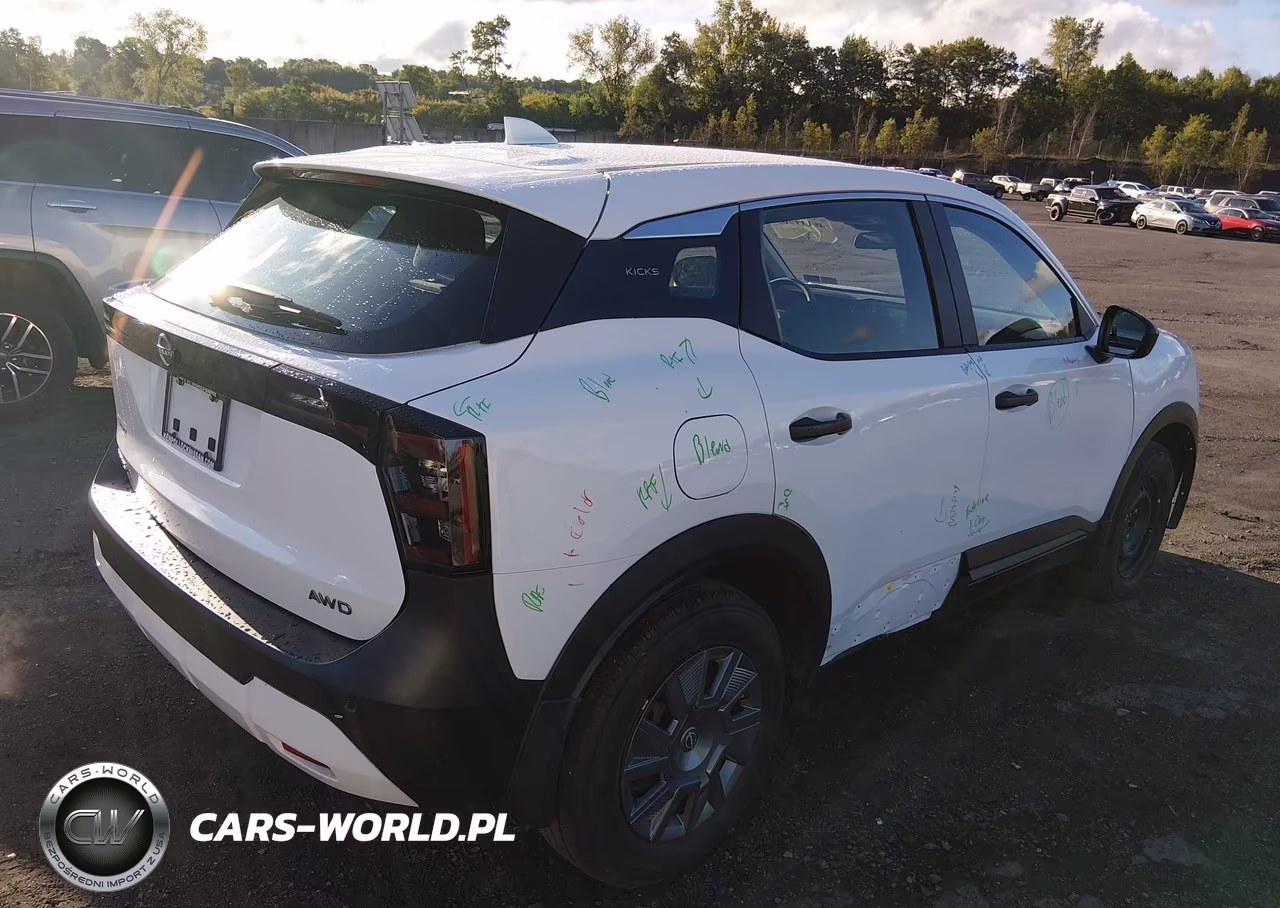 2025 Nissan Kicks S Intelligent Awd VIN:3N8AP6BB3SL379278 - 4