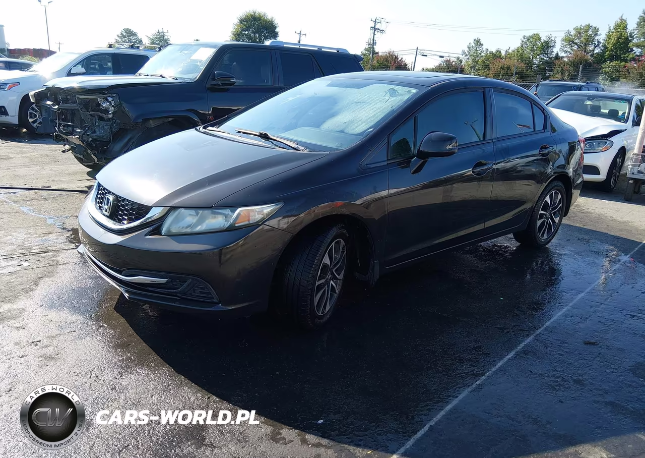 2013 Honda Civic Ex VIN:2HGFB2F88DH532595 - 2