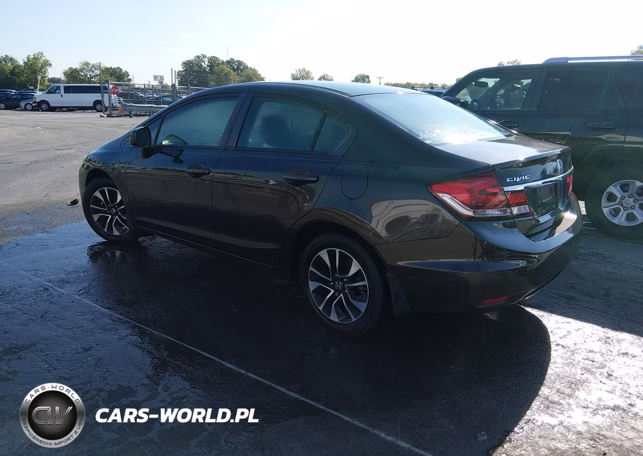 2013 Honda Civic Ex VIN:2HGFB2F88DH532595 - 3