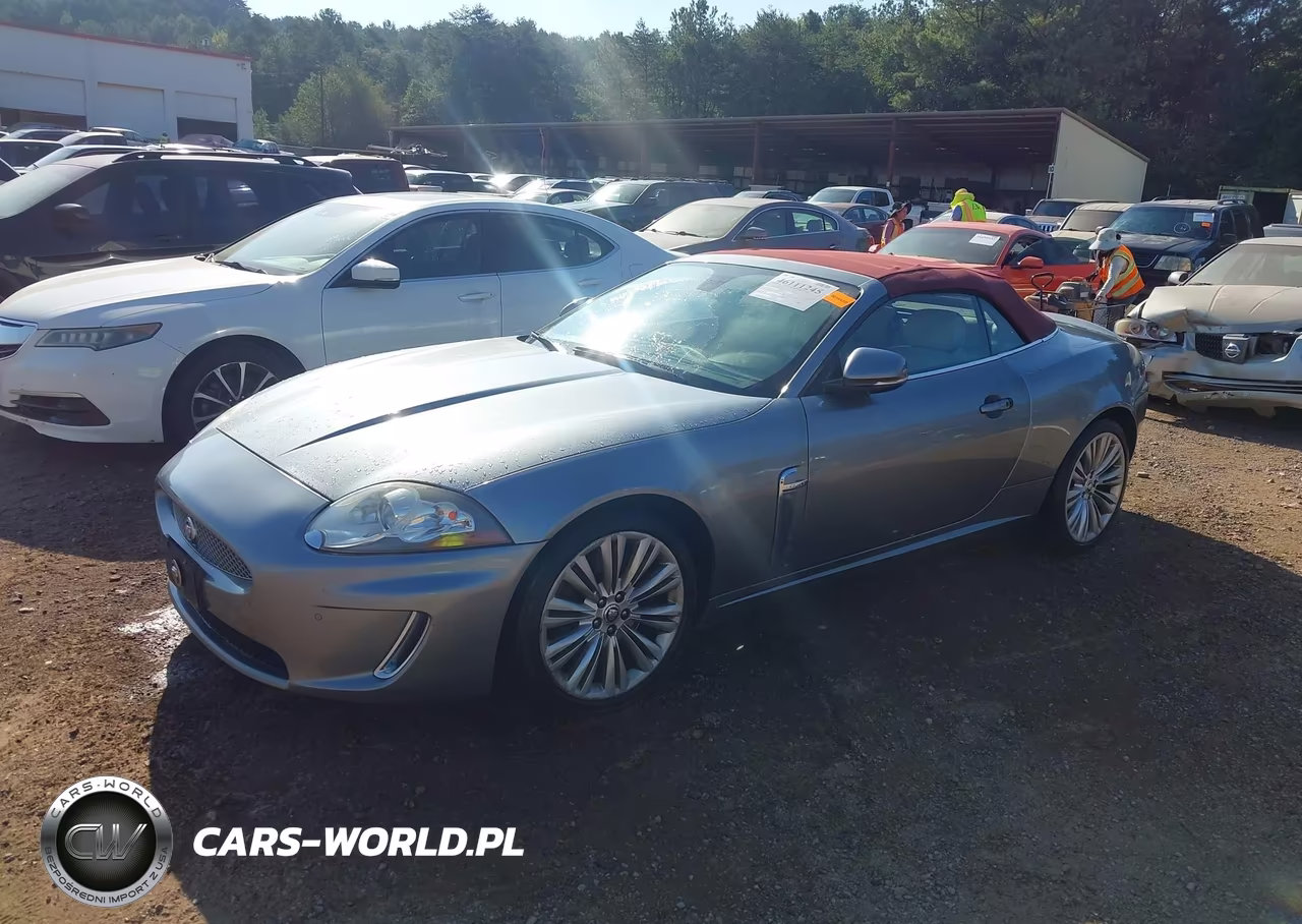 2010 Jaguar Xk VIN:SAJWA4GB7ALB35941 - 2