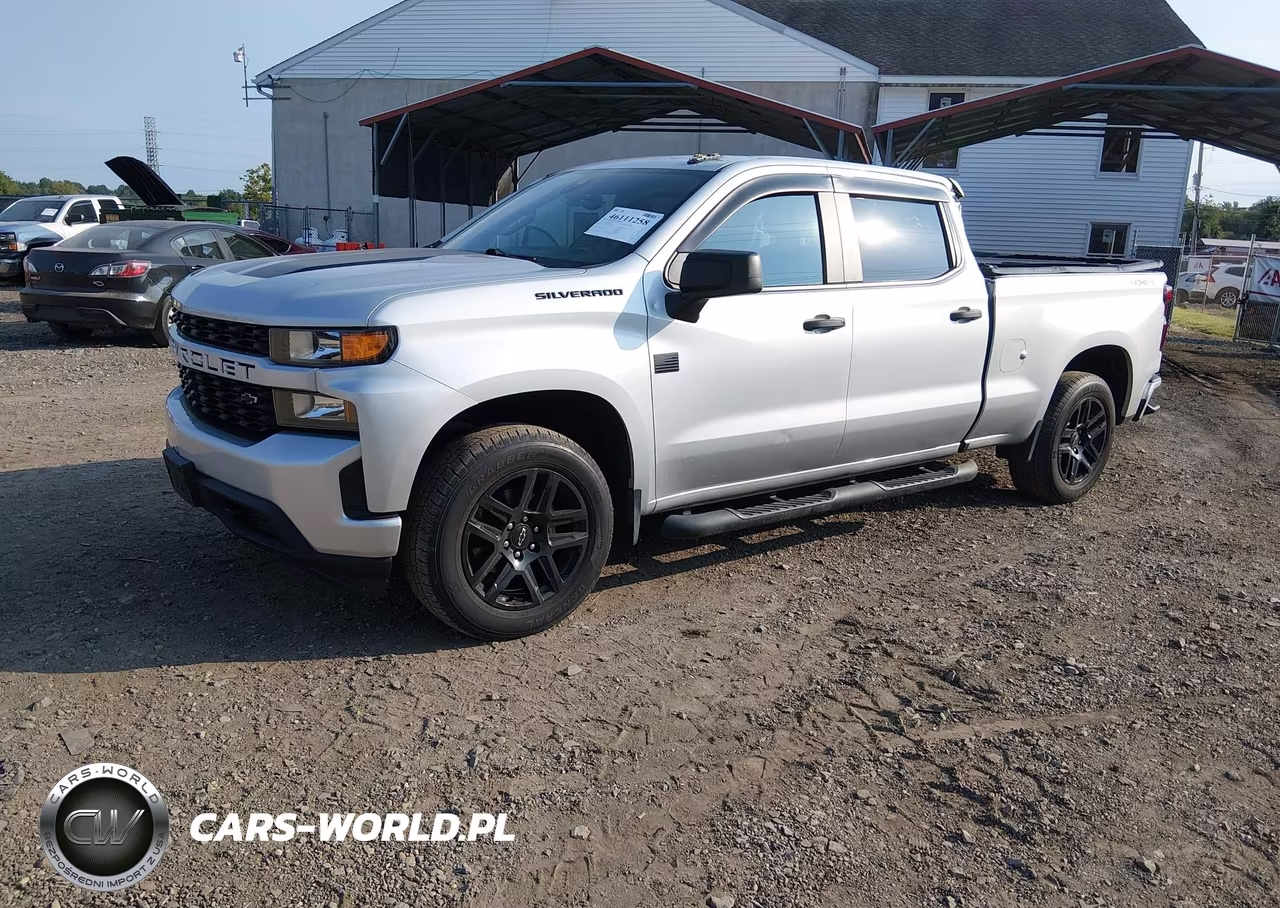 2022 Chevrolet Silverado 1500 Ltd 4Wd Standard Bed Custom VIN:1GCPYBEK9NZ164024 - 2