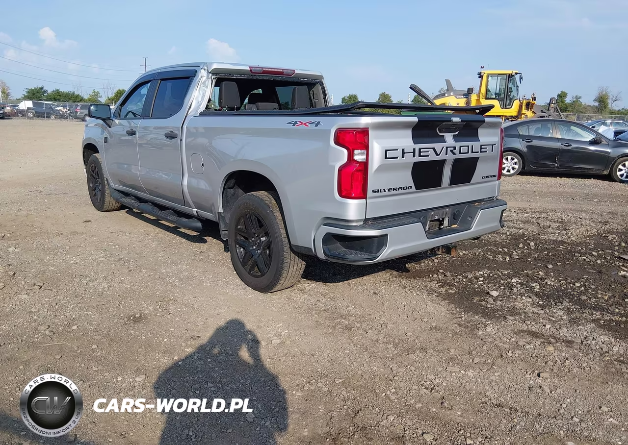2022 Chevrolet Silverado 1500 Ltd 4Wd Standard Bed Custom VIN:1GCPYBEK9NZ164024 - 3