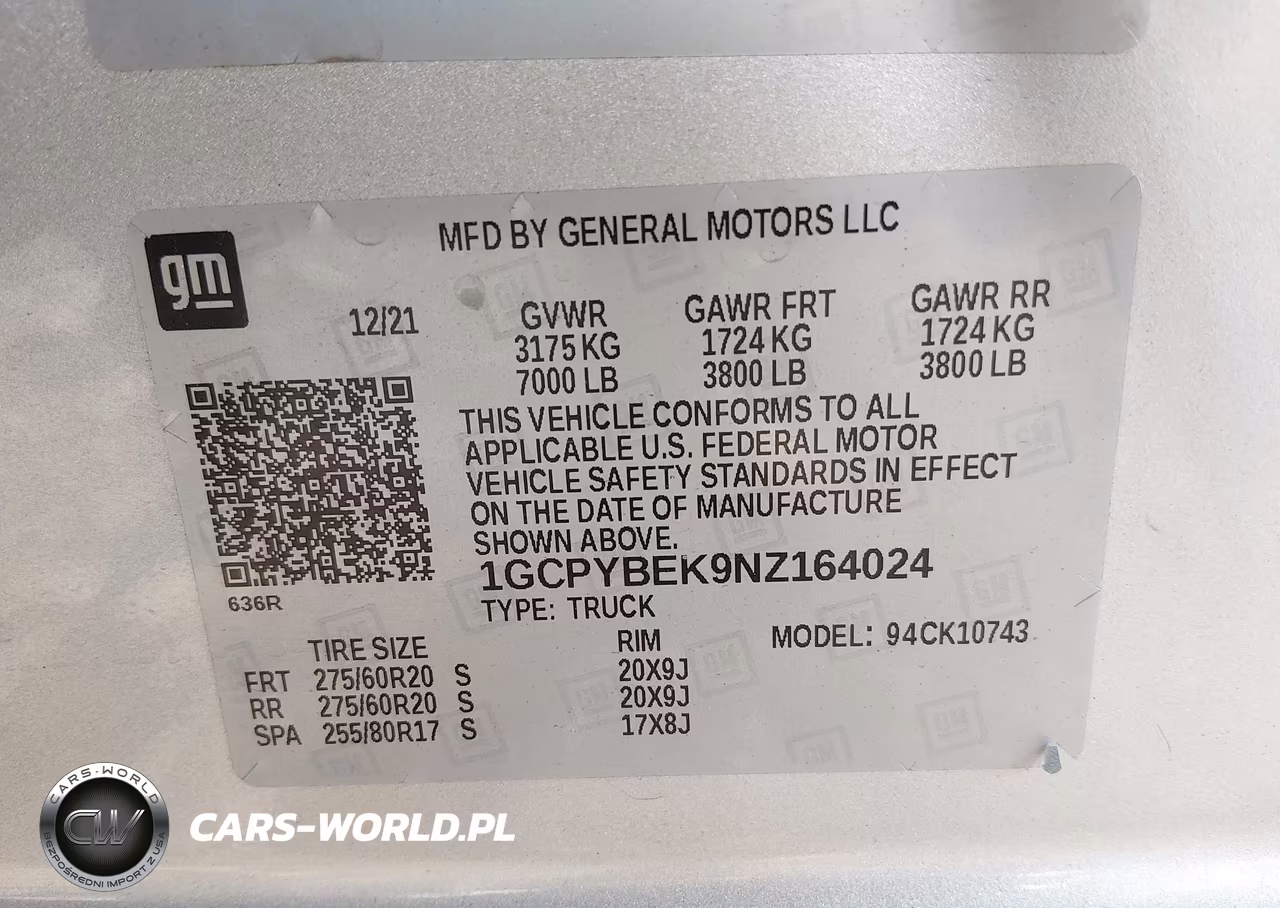 2022 Chevrolet Silverado 1500 Ltd 4Wd Standard Bed Custom VIN:1GCPYBEK9NZ164024 - 9