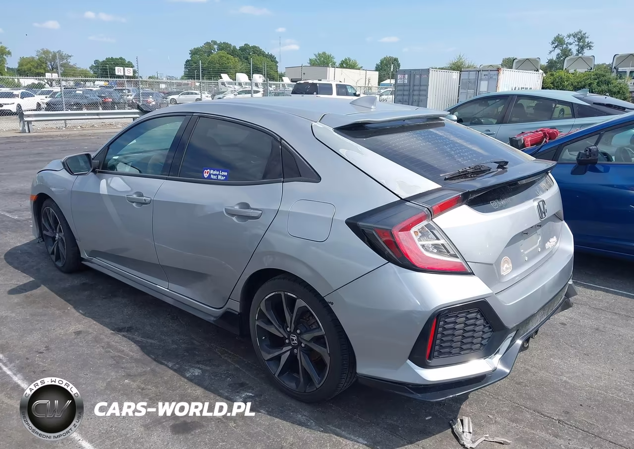 2017 Honda Civic Sport VIN:SHHFK7H48HU217554 - 14