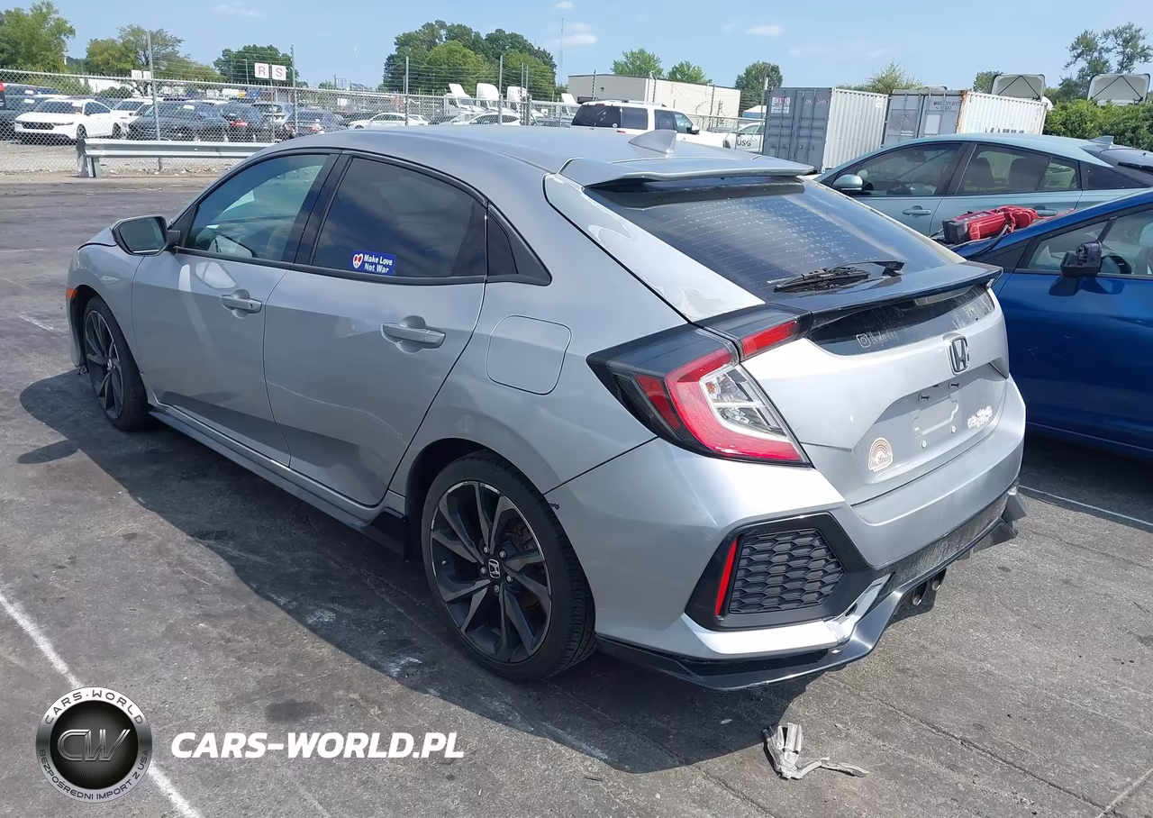 2017 Honda Civic Sport VIN:SHHFK7H48HU217554 - 3
