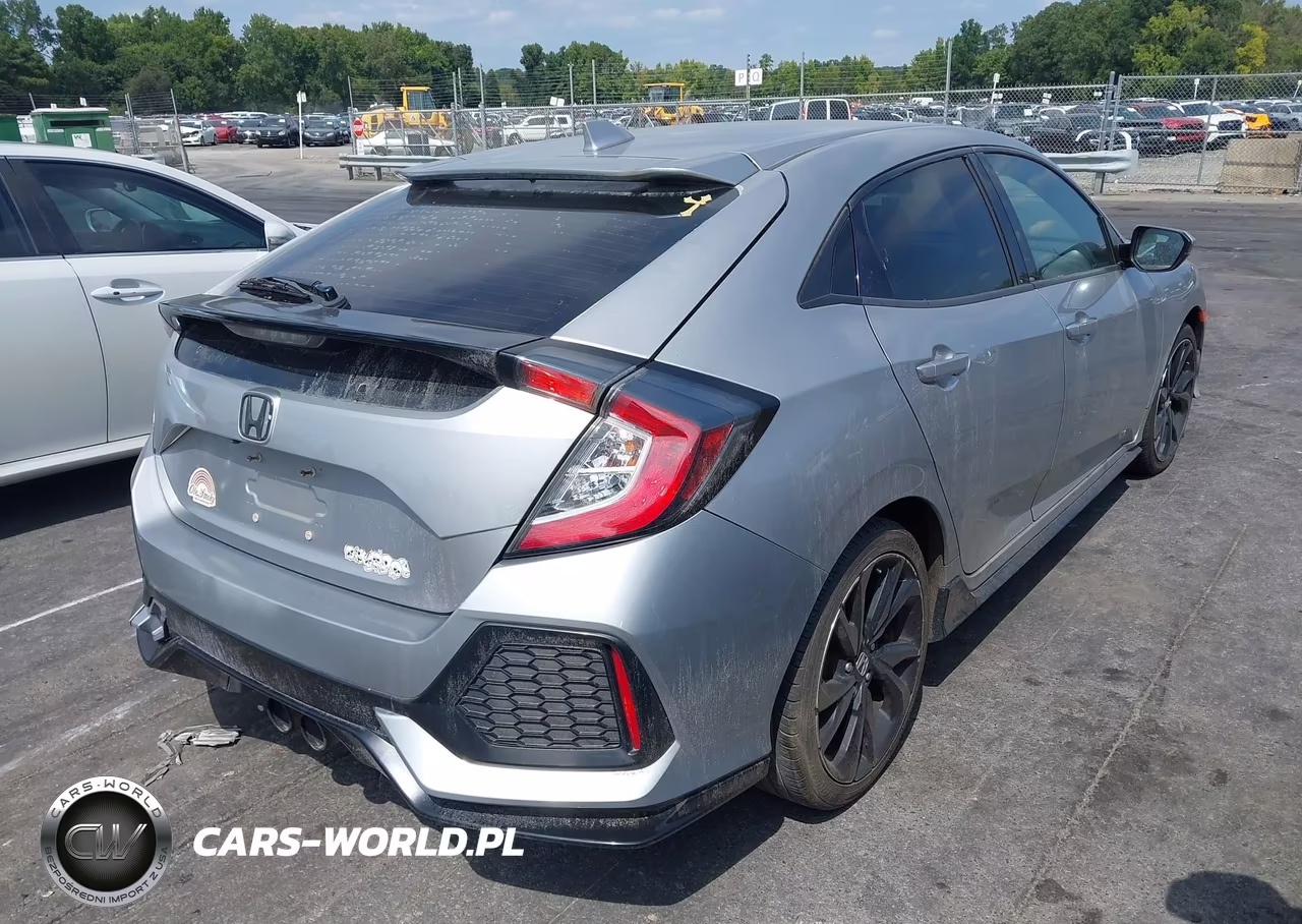 2017 Honda Civic Sport VIN:SHHFK7H48HU217554 - 4