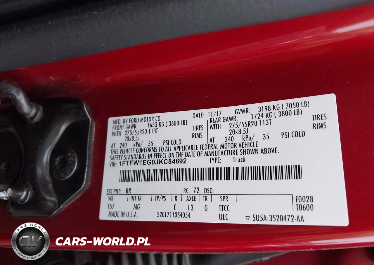 2018 Ford F-150 Xlt VIN:1FTFW1EG0JKC84692 - 9